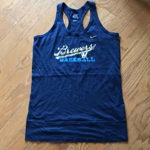 Great Condition Milwaukee Brewers Nike Tank